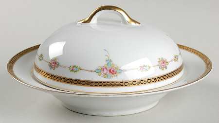 N224 Round Covered Butter