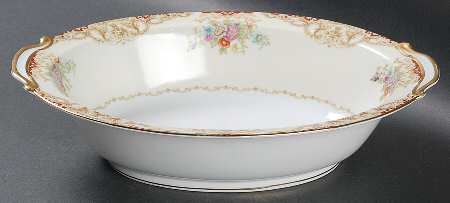 N234 10" Oval Vegetable Bowl