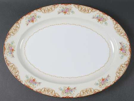 N234 16" Oval Serving Platter