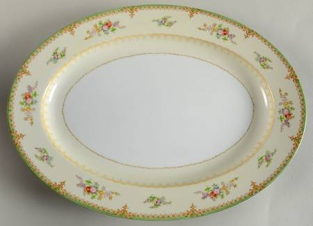 N236 16" Oval Serving Platter