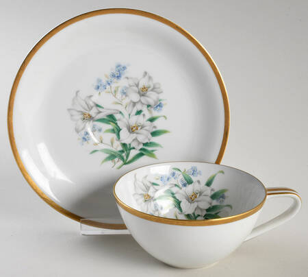 N237 Flat Cup & Saucer Set