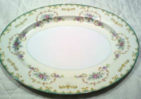 N238 14" Oval Serving Platter
