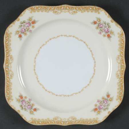 N244 Square Salad Plate