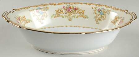 N245 10" Oval Vegetable Bowl
