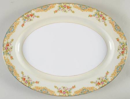 N251 16" Oval Serving Platter
