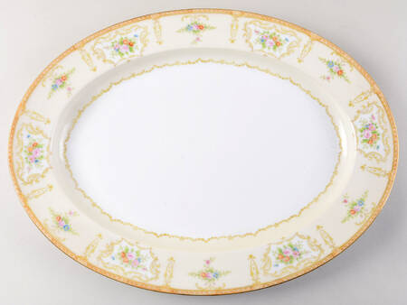 N252 16" Oval Serving Platter