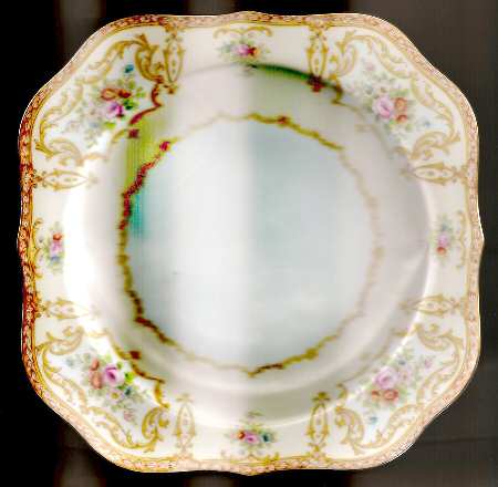 N252 Square Salad Plate