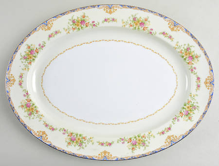 N253 16" Oval Serving Platter