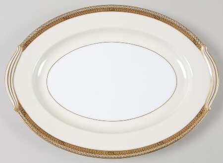 N254 12" Oval Serving Platter