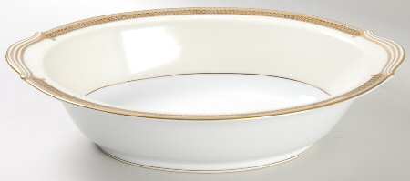 N254 10" Oval Vegetable Bowl