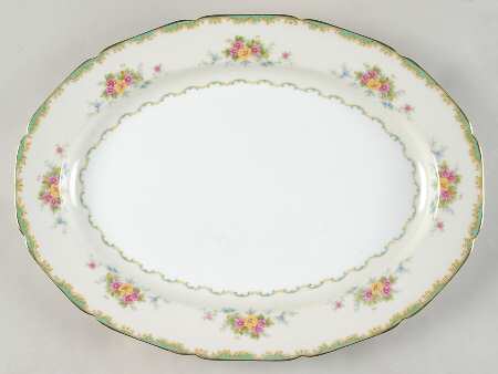 N267 16" Oval Serving Platter