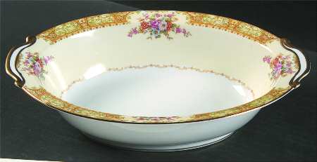 N268 10" Oval Vegetable Bowl