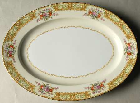 N268 11" Oval Serving Platter