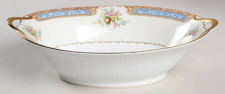 N273 10" Oval Vegetable Bowl