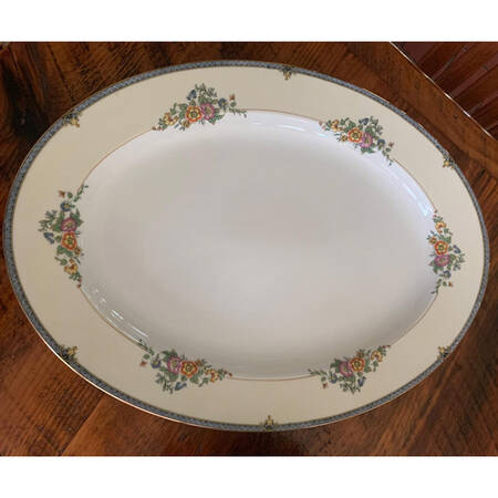 N282 16" Oval Serving Platter