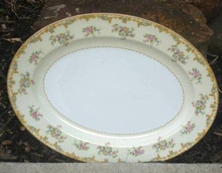 N287 16" Oval Serving Platter