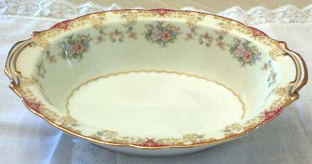 N296 9" Oval Vegetable Bowl