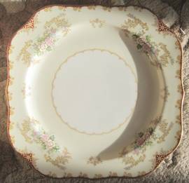 N296 Square Salad Plate