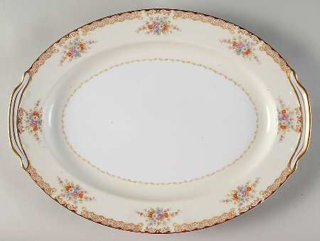 N30 16" Oval Serving Platter