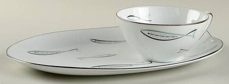 1359 Snack Plate & Cup Set