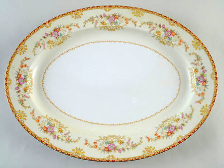 N31 16" Oval Serving Platter