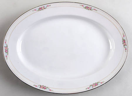 Mystery #66 14" Oval Serving Platter