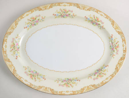 N329 16" Oval Serving Platter