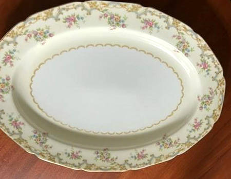 N336 16" Oval Serving Platter