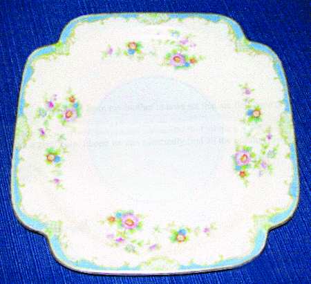 N338 Square Salad Plate