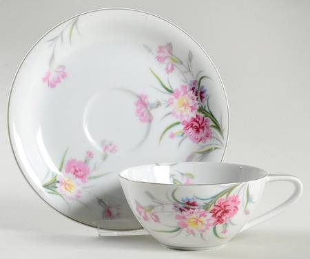 N344 Flat Cup & Saucer Set