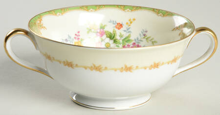 N355 Footed Cream Soup Bowl