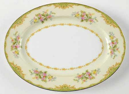 N355 11" Oval Serving Platter