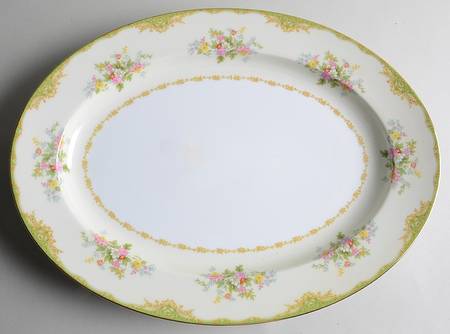 N355 16" Oval Serving Platter