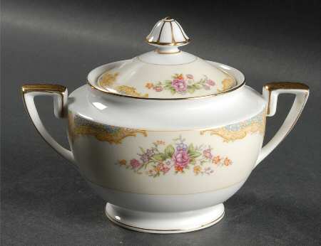 Mystery #207b Sugar Bowl & Lid
