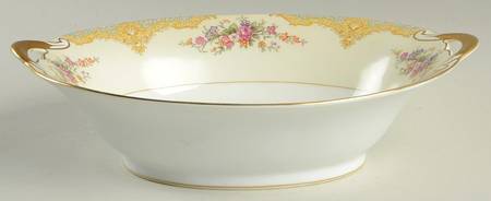 Mystery #207b 10" Oval Vegetable Bowl