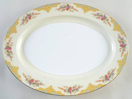 Mystery #207b 16" Oval Serving Platter
