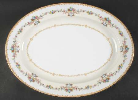 N367 16" Oval Serving Platter