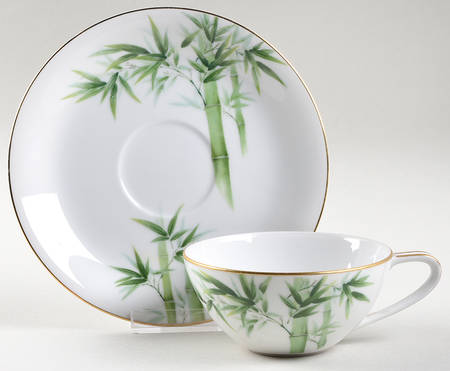 N369 Flat Cup & Saucer Set