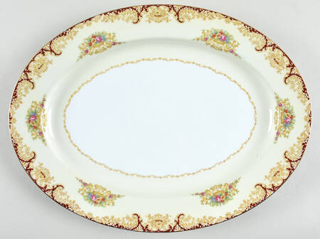 N376 13" Oval Serving Platter