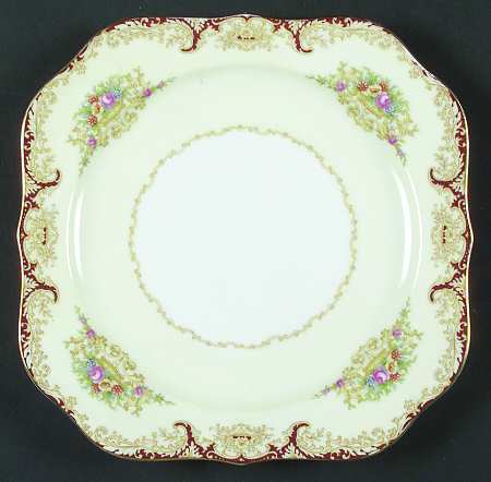 N376 Square Salad Plate