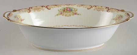 N376 10" Oval Vegetable Bowl