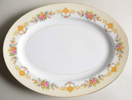 N38 11" Oval Serving Platter