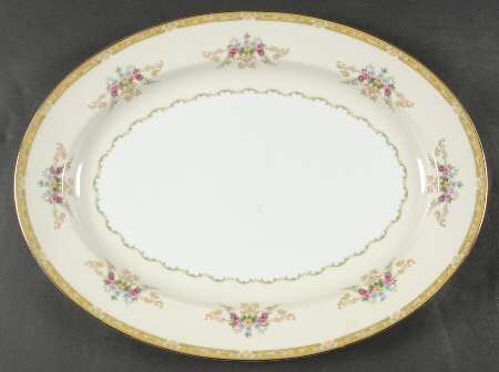 N382 16" Oval Serving Platter
