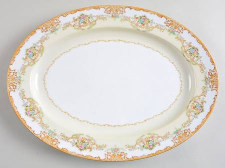 N388 16" Oval Serving Platter