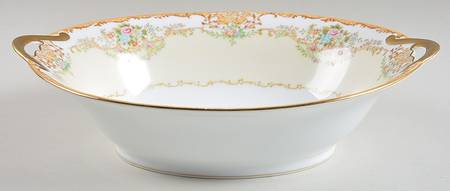 N388 10" Oval Vegetable Bowl
