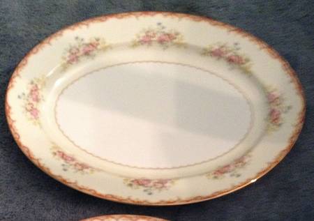 N393 12" Oval Serving Platter