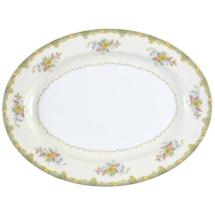 N395 16" Oval Serving Platter