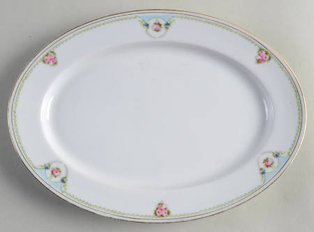 N41 10" Oval Serving Platter