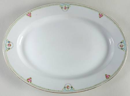 N41 13" Oval Serving Platter