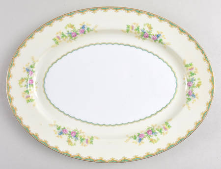 N412 13" Oval Serving Platter